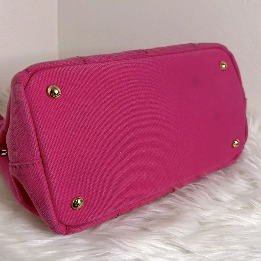 💯Authentic Prada Canapa Two Way - Small sized 🍀 - Picture 10 of 17